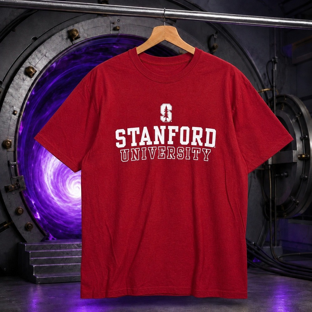 Alta Gracia Stanford University Cardinal Red Graphic Tee Mens Large Short Sleeve
